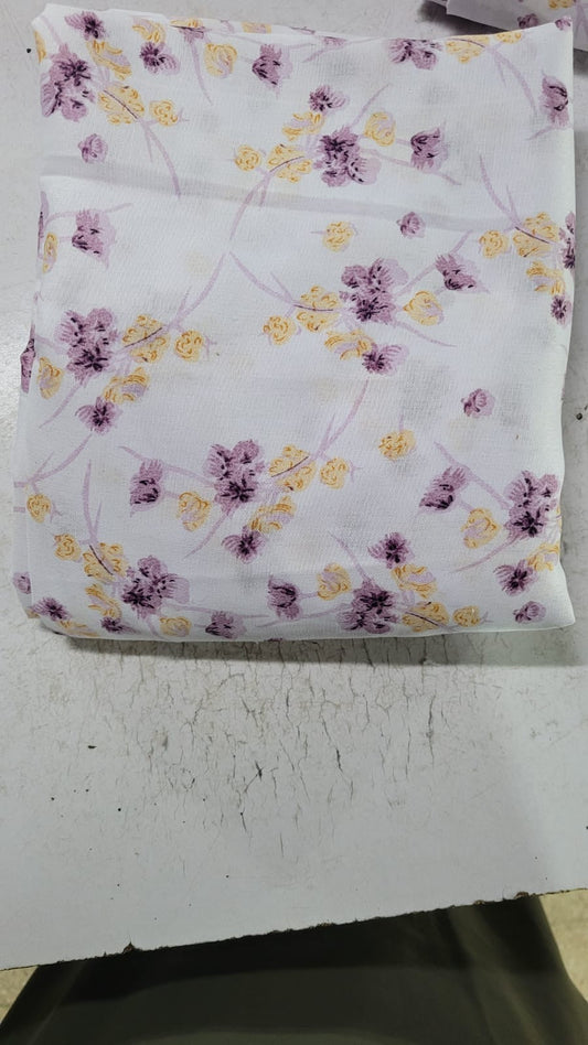 2 In 1  Printed Namaz Chaddar + Abaya 4 With Sleeves And Niqab (Stitched)